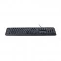 Tastatură Neagră Standard USB, Layout US