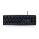 Standard Keyboard, USB, US Layout, Black