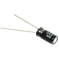 Condensator Electrolitic 47 uF, 50 V