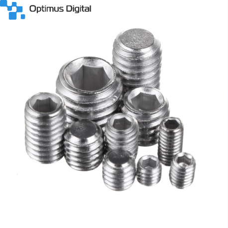 M4x6 mm Șurub de Fixare cu Cap Plat