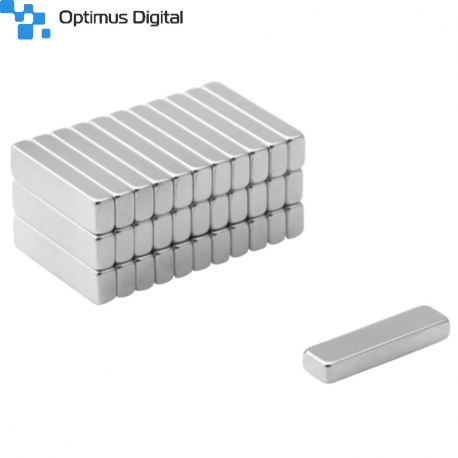 Magnet Paralelipipedic din Neodim 30x6x2 mm N38