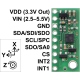 LSM6DS33 3D Accelerometer and Gyro Carrier with Voltage Regulator