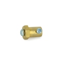 4 mm Golden Coupling Hub for 3 mm Motor Shaft