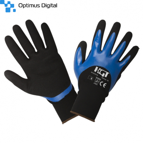 Polyester Gloves 3/4 Nitril Soft Touch