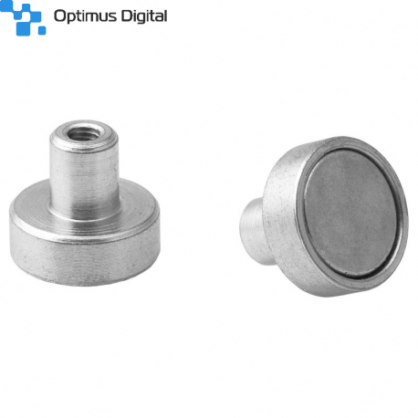 Magnet Oala 13x4.5 mm cu Filet Intern M3