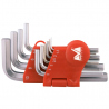 Allen Keys Cr-V 10 Pcs