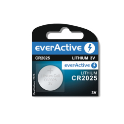 Baterie cu Litiu CR2025 EverActive