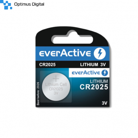  CR2025 EverActive Lithium Battery
