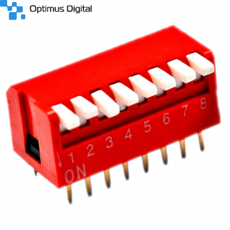 Red DIP Switch (8p)