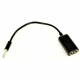 Adaptor Stereo 2 x Jack 3.5mm la 1 x Jack 3.5mm pentru casca si microfon