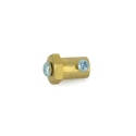 Hub de Cuplaj Hexagonal Auriu pentru Motoare cu Ax de 5 mm