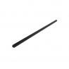 ALUMINUM SQUARE TUBE DIY MULTI-ROTOR 12.8X12.8X600MM (.5INCH) (BLACK)