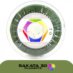 Filament Sakata 3D PLA Ingeo 3D850 - Verde Militar 1.75 mm 1 kg