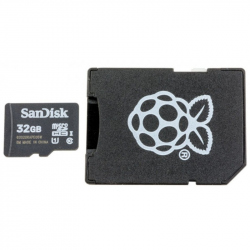 Original MicroSD Card 32 GB for Raspberry Pi 3 Model B+, Preinstalled with NOOBs (bulk)