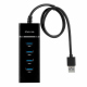 4 Ports USB 3.0 HUB - Black