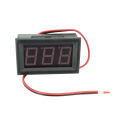 2 Wire DC Voltmeter Panel 0.56"