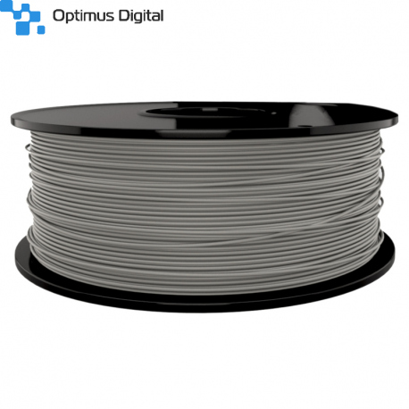 1.75 mm, 1 kg PLA Filament for 3D Printer - Gray