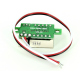 0-30 V Red Panel Voltmeter