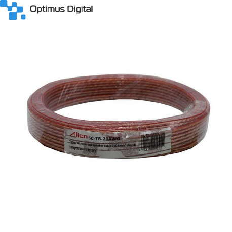 Cablu Difuzor Transparent 2x0.5mm 10m