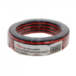 Cablu Difuzor Roșu / Negru 2x2.5mm 10m