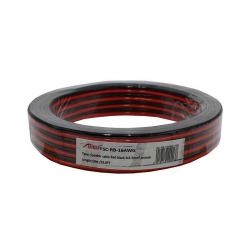 Red / Black Speaker Cable 2x1.5mm 10m