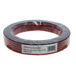 Cablu Difuzor Roșu / Negru 2x0.5mm 25m