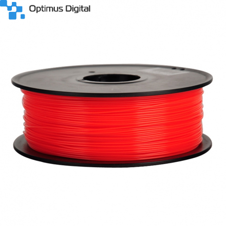 1.75 mm, 1 kg PLA Silk Gloss Filament for 3D Printer - Red