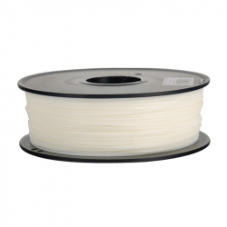 1.75 mm, 1 kg PLA Silk Gloss Filament for 3D Printer - White