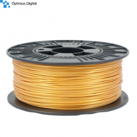 1.75 mm, 1 kg PLA Silk Gloss Filament for 3D Printer - Gold