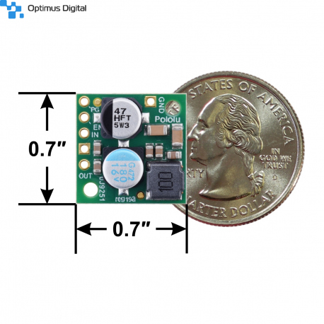 Pololu 5V, 2.5A Step-Down Voltage Regulator D24V22F5