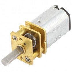 Micro Motor GA12-N20 cu Reductor 1:50 și Ax de 10 mm