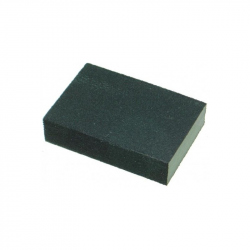 Sponge with Sandpaper (25mmx70mmx100mm)