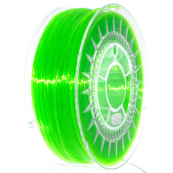 Devil Design PET-G Filament - Bright Green Transparent 1 kg, 1.75 mm