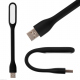 Lampa LED USB Flexibila, NEGRU