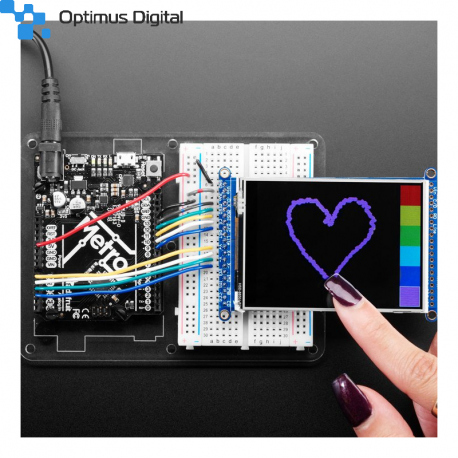 3.2" TFT LCD with Touchscreen Breakout Board w/MicroSD Socket - ILI9341