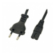 Cablu Alimentare Euro LA IEC C7 (Casetofon) 2 Pini 1.8M