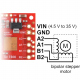 Tic T500 USB Multi-Interface Stepper Motor Controller (Connectors Soldered)