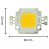 LED de 10 W cu Temperatura de Culoare 4000-4500 K