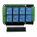 Sequent Microsystems Home Automation 8-Layer Stackable Card for Raspberry Pi