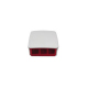 White and Red Case for Raspberry Pi 3