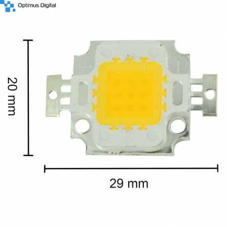 10 W LED with Color Temperature of 3000-3500 K