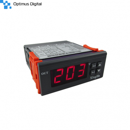 W2030 Temperature Controller with K Type Input (-30 ~ 999 °C, 12 V)
