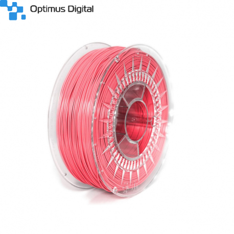 Filament Devil Design pentru Imprimanta 3D 1.75 mm PET-G 1 kg - Roz