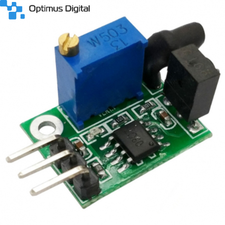 Modul Senzor de Obstacole Digital cu Infrarosu (Reglabil 3 - 100 cm)