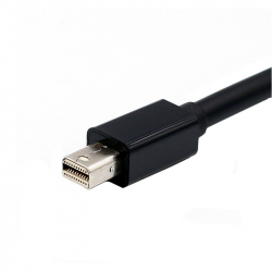 Mini DisplayPort to DisplayPort Cable - 1.8m - Black