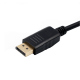 Mini DisplayPort to DisplayPort Cable - 1.8m - Black