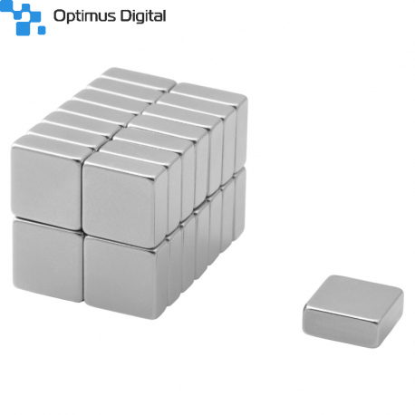 Neodymium Block Magnet 10x10x4 Thick N38