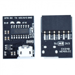 CH340G Micro USB to Serial Converter