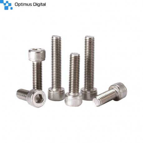 Șurub cu Cap Hexagonal M3x100 mm