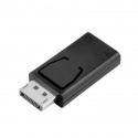 Adaptor Compatibil Displayport Tata - HD Mama - Negru